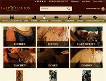 Tablet Screenshot of larp-fashion.de